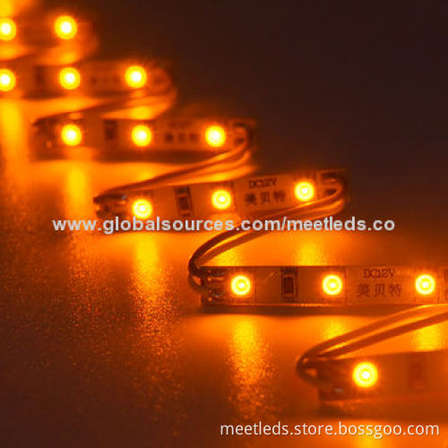 Yellow 3*SMD3528 LED Module Light, 36*5mm with 3-year Warranty, Used for Mini Art Sign